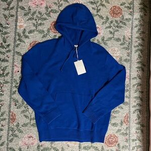 Everlane Royal Blue Hoodie Sweatshirt